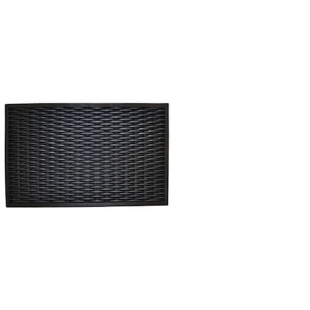 Imports Decor Inc Imports Decor 828RBM Rubber Woven Door Mat 828RBM